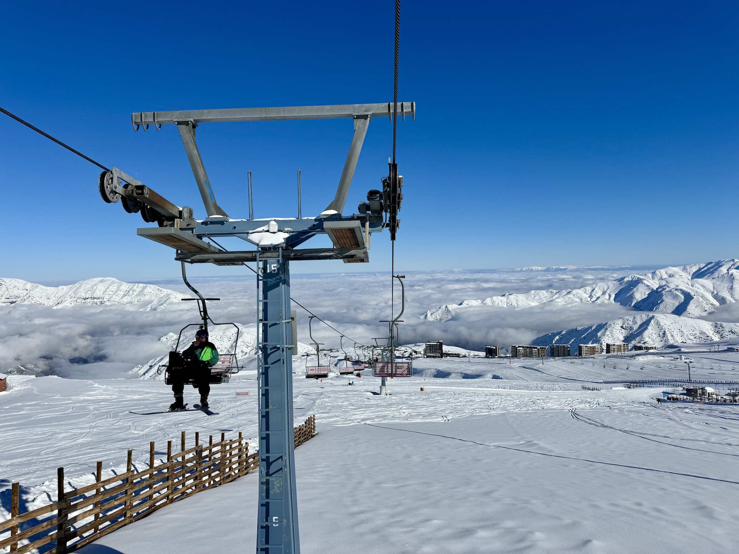 EL COLORADO – UM DIA DE NEVE PERTINHO DE SANTIAGO